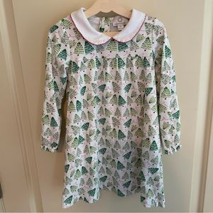 The Proper Peony Channing Christmas Pima Dress. Size 5Y. EUC.